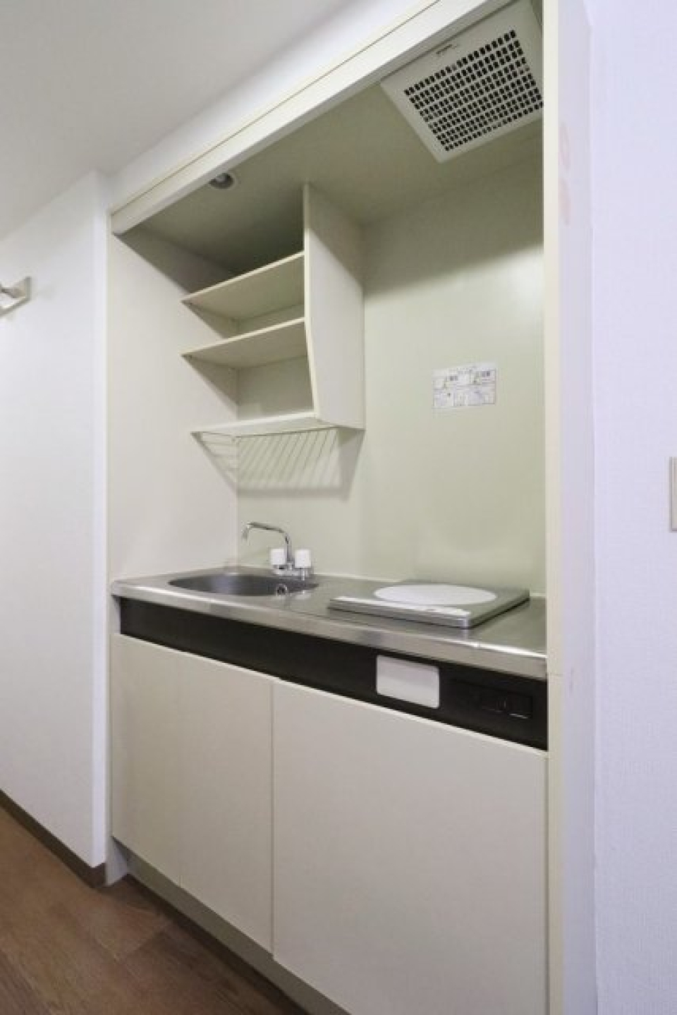 キッチンもシンプル