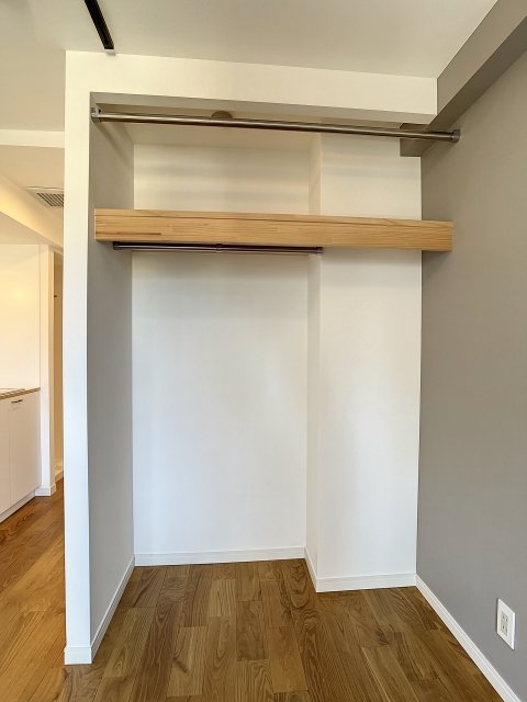 オープンクローゼット付き