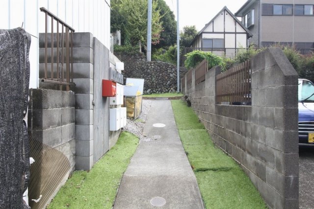 エントランスは昭和を感じる、、、