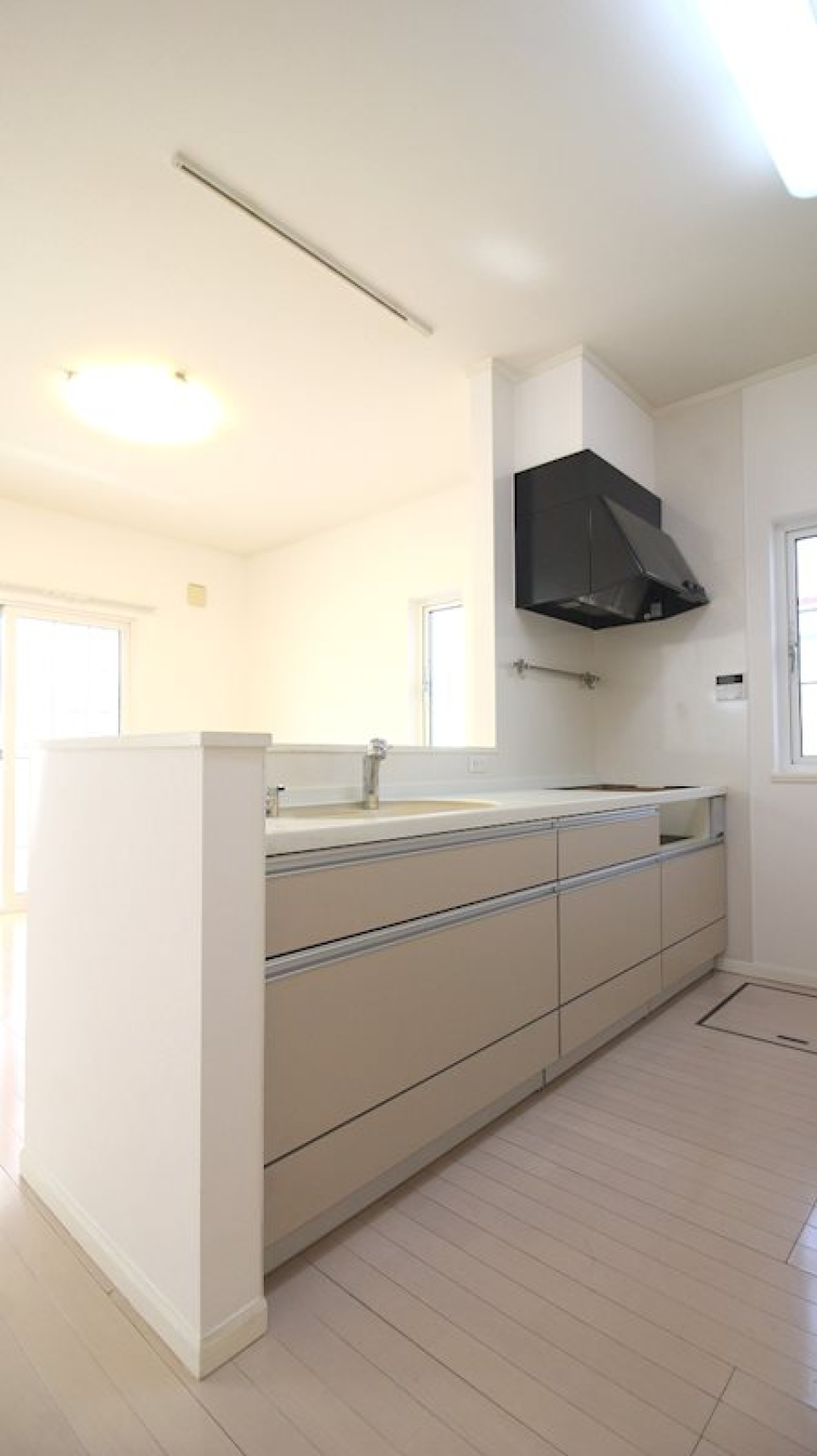 対面式のキッチン