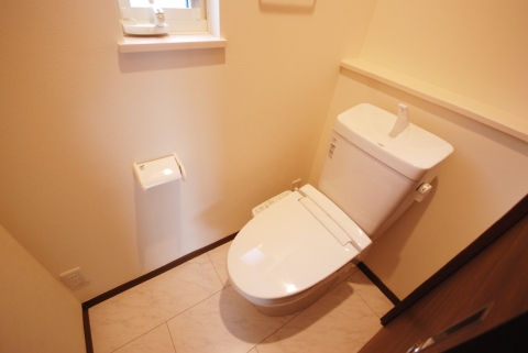 シンプルなトイレです。