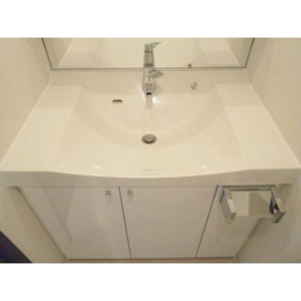 洗面台の様子です。※写真は同タイプ住戸です。