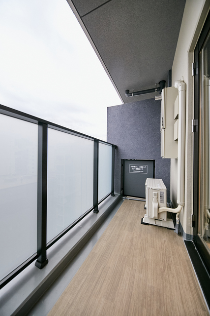 ベランダもあります
※写真は同タイプ住戸です。