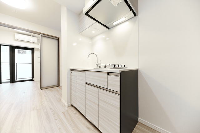 キッチンはシンプル
※写真は同タイプ住戸です。