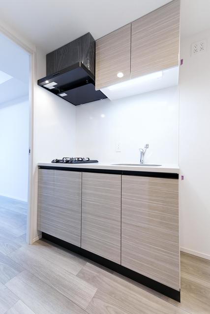 シンプルなキッチンです。
※写真は同タイプ住戸です。