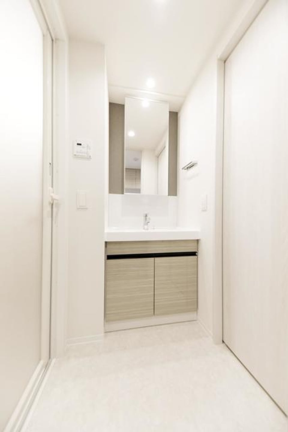 洗面台です。
※写真は同タイプ住戸です。