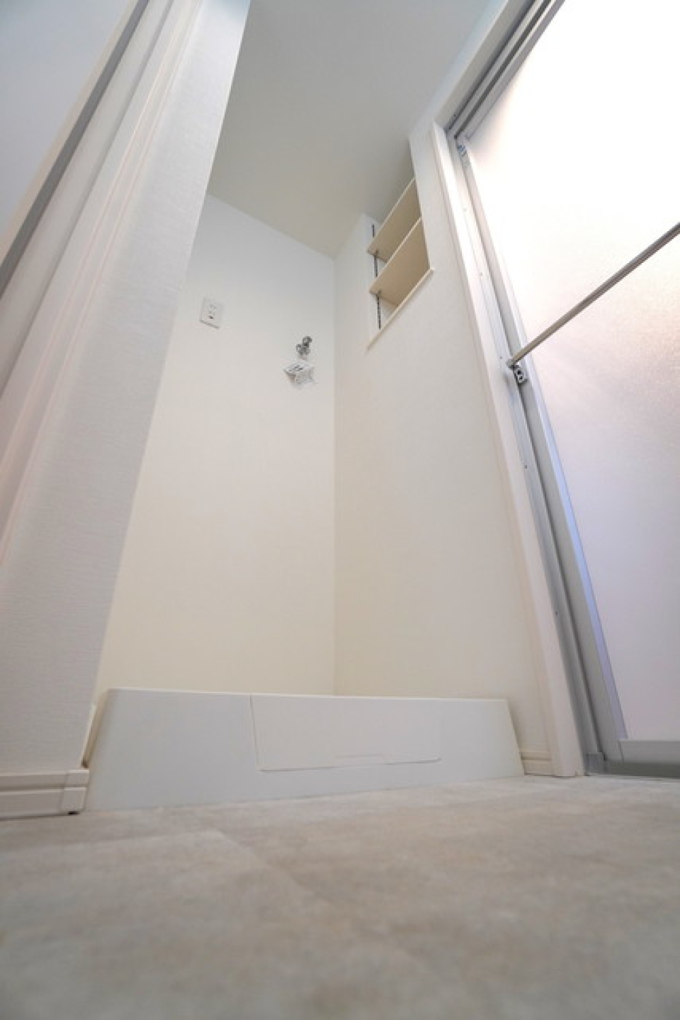 洗濯機はここに
※写真は同タイプ住戸です。