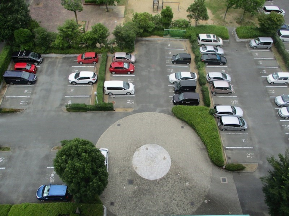 バルコニーからの眺め