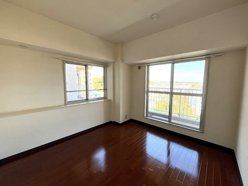 バルコニー付きの洋室6.5帖