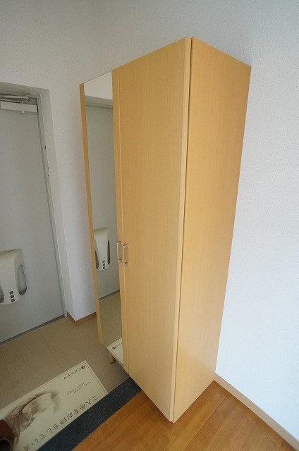 玄関にはシューズボックス