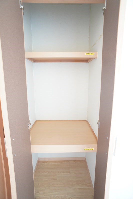 物入スペースも完備