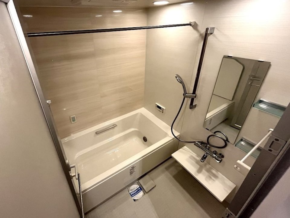 高級感のある浴室