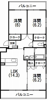 ファミリーにもカップルにもピッタリの広さ