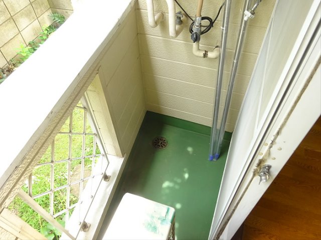 バルコニーに出た時の様子。