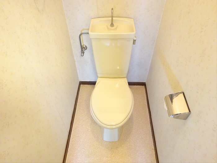 シンプルなトイレです。