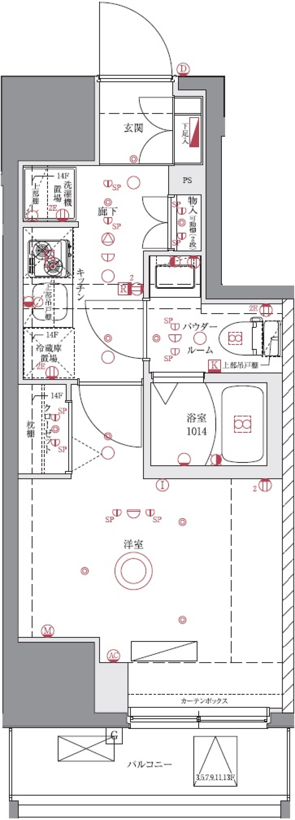 最寄り駅まで徒歩3分で朝も楽々 [ペット可]の間取り図