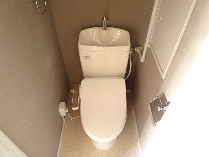 シンプルなトイレです。