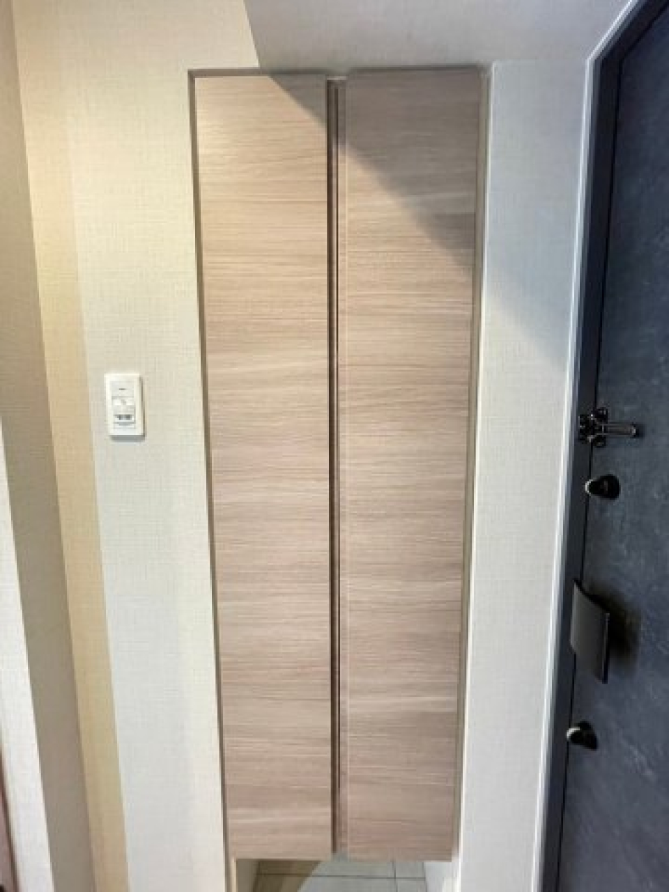 玄関にはシューズボックスが付いています。