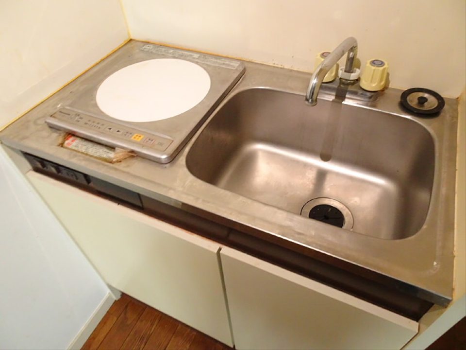 一口のIHガスコンロです。