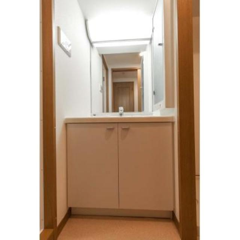 嬉しい独立洗面台。※写真は同タイプ住戸です。