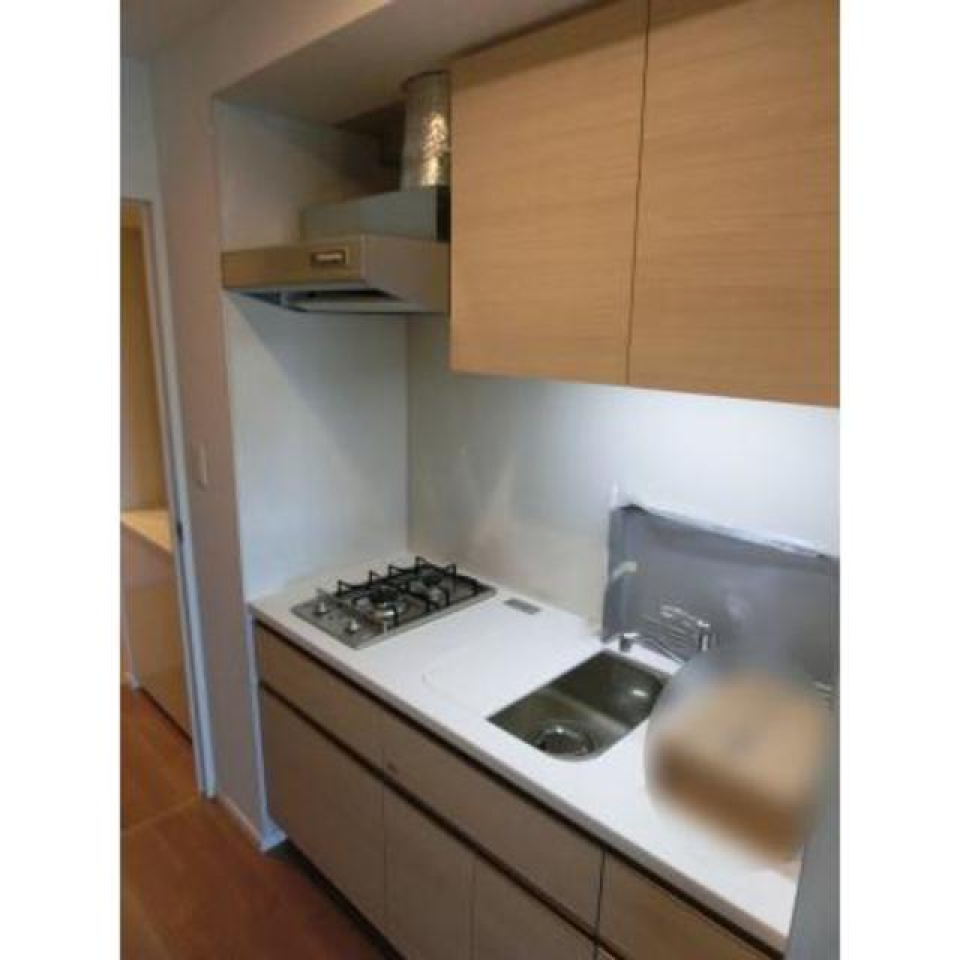 2口のガスコンロが導入されています。※写真は同タイプ住戸です。