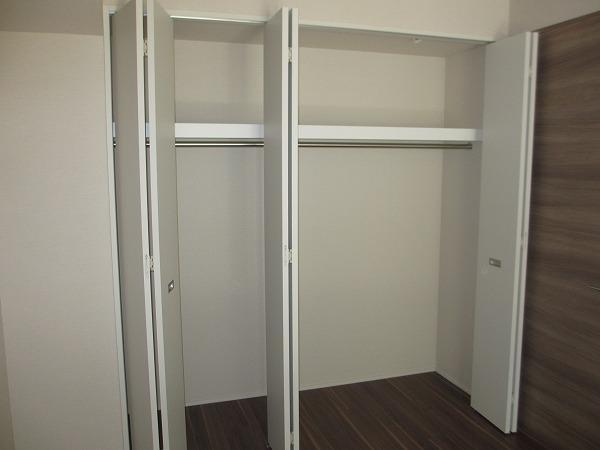 収納を開けた時の様子。