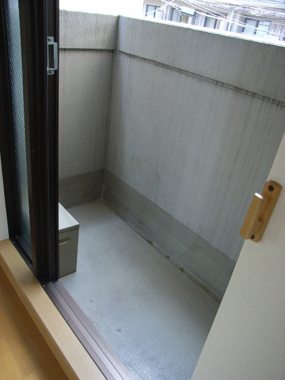 バルコニーの様子。