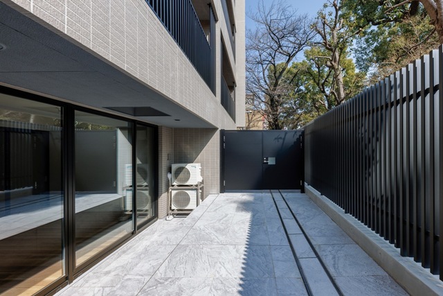 リビングより広い22.7帖のテラス。※写真は同タイプ住戸です。