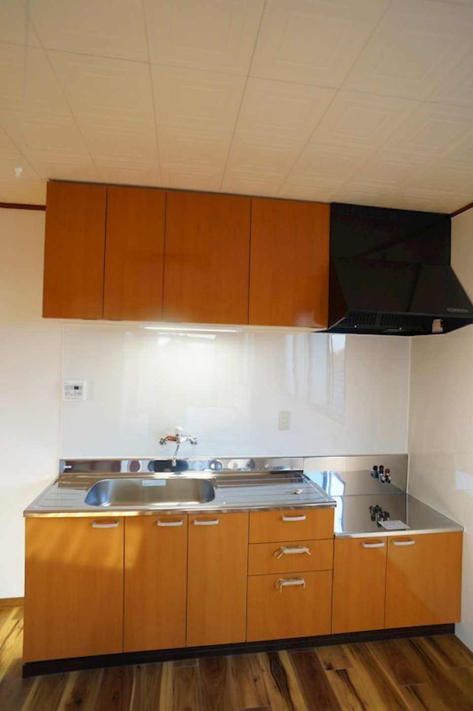 シンプルでも使い勝手の良いキッチン