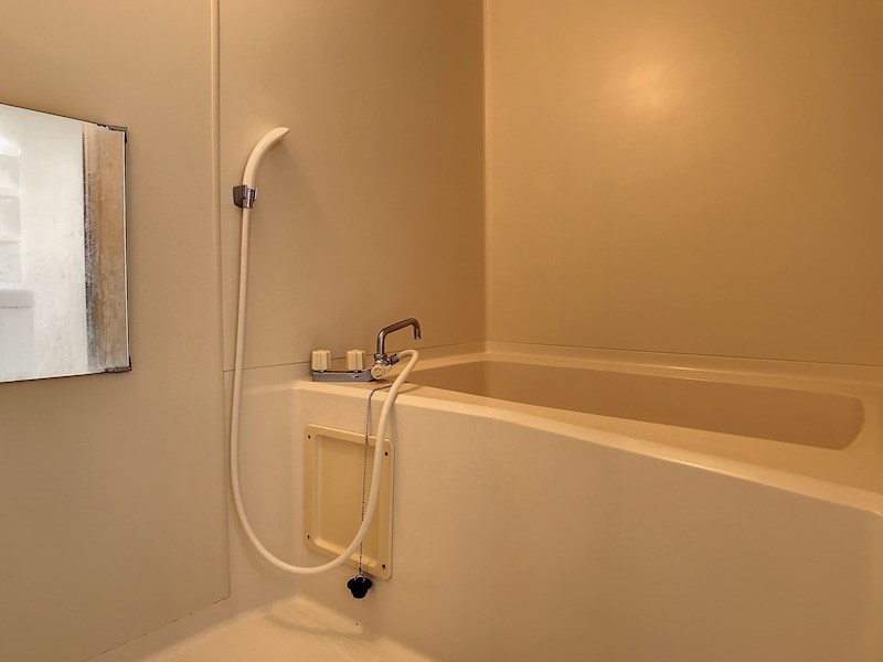 シンプルだから使いやすい浴室