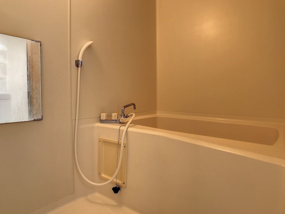 シンプルだから使いやすい浴室