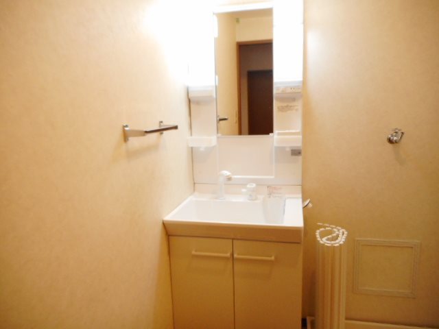 直接収納できる洗面脱衣所