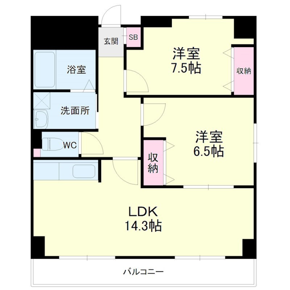 ただいまの声が響くの間取り図