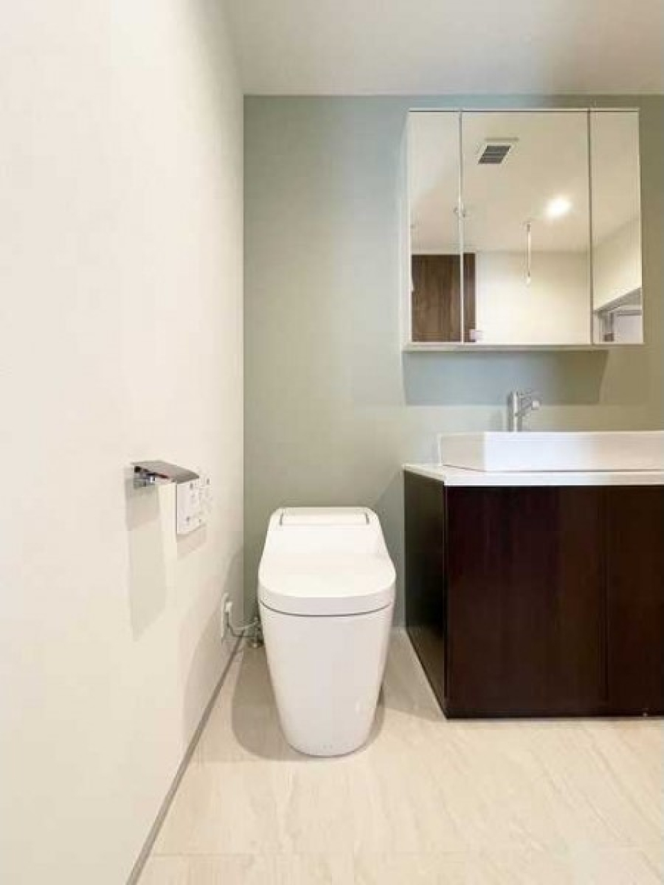 水回りは1か所にまとまっています