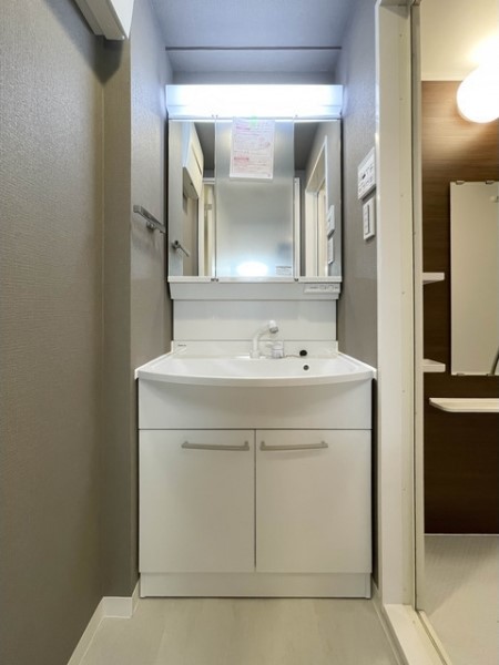 1Kでも独立洗面台なのが嬉しいポイント