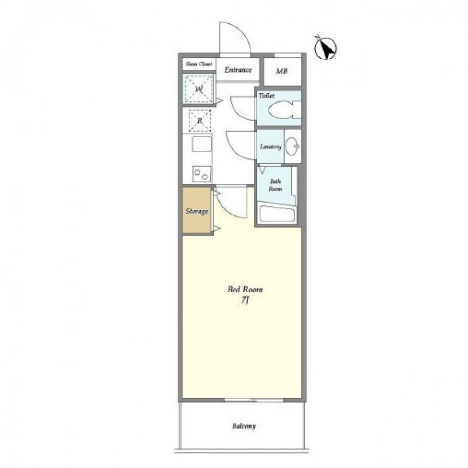 家に帰ればあの子がいる［ペット可］の間取り図