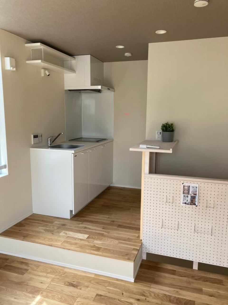 IHのコンロが導入されています。