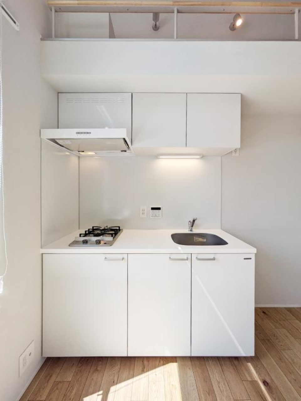 ２口のガスコンロが導入されています。