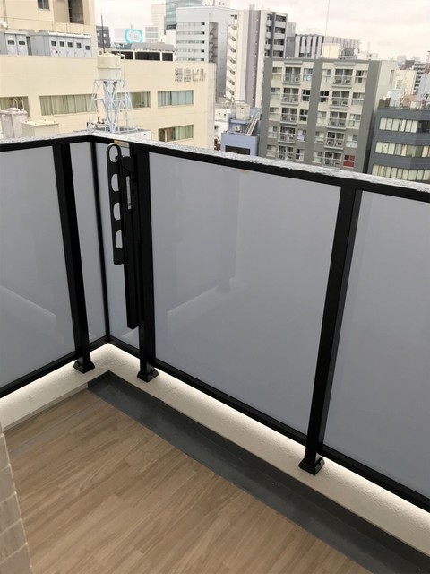 バルコニーです。
※写真は同タイプ住戸です。