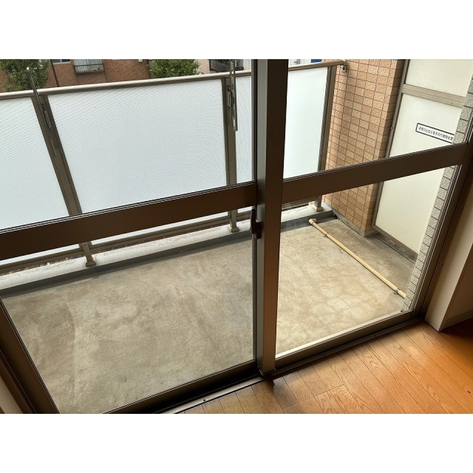 バルコニーの様子です。