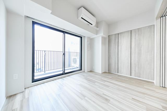 窓際の洋室は6.2帖です。
※写真は同タイプ住戸です。