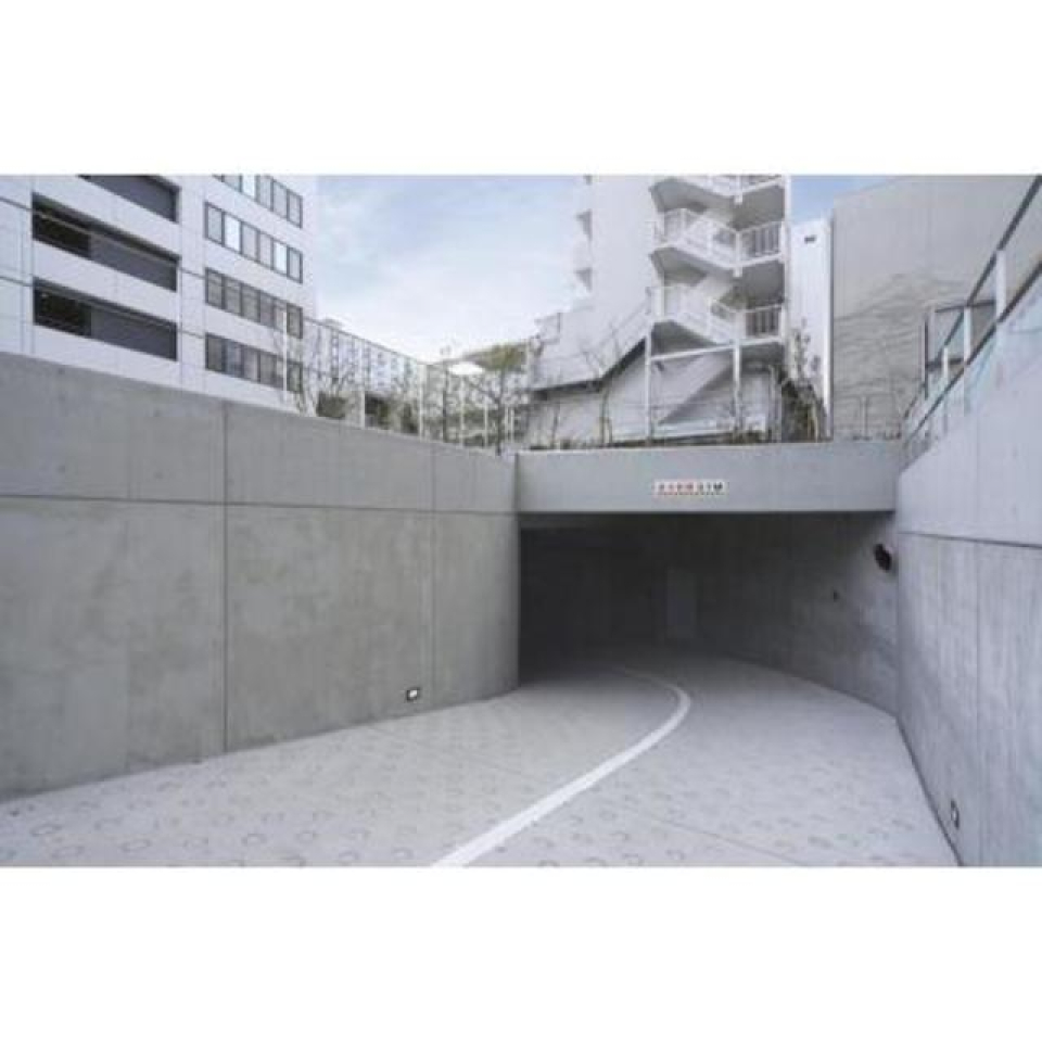 駐車場の入り口