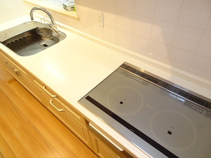 IHガスコンロが導入されています。