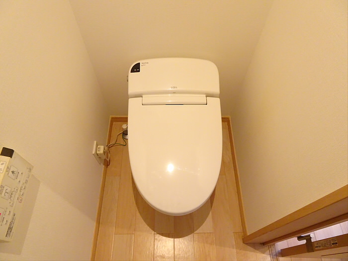 シンプルなトイレです。