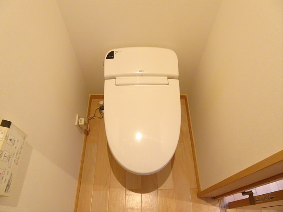 シンプルなトイレです。