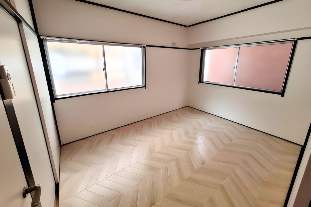 二面に窓があるのが嬉しいポイント