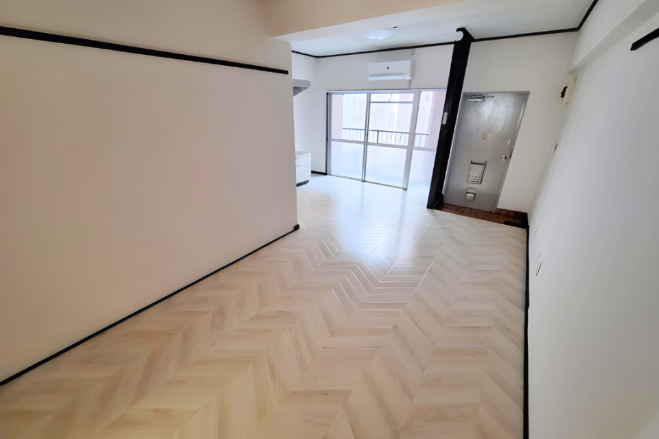 11帖のリビングルーム