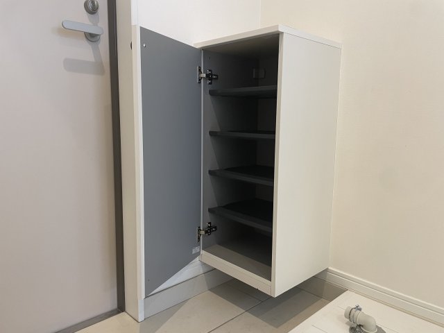 シューズボックスも設置されています。※別号室参考画像　 　