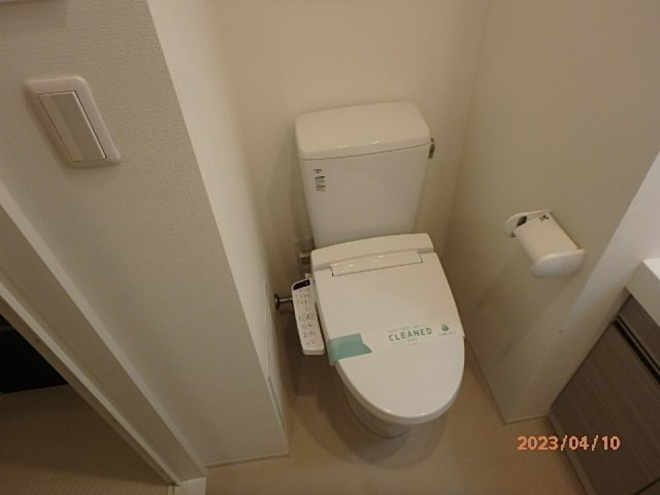 シンプルなトイレです。