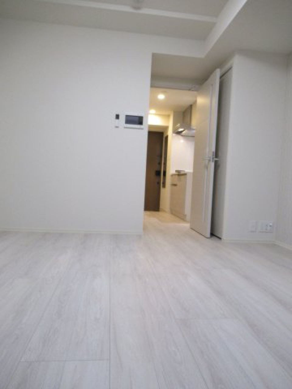 白でまとめられたお部屋です。